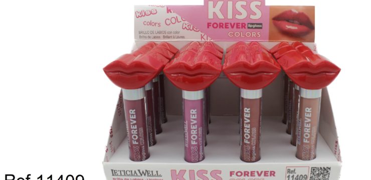 Ref. 11409 LIPGLOSS KISS FOREVER  COLORS