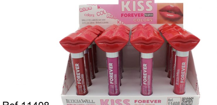 Ref. 11408 LIPGLOSS KISS FOREVER COLORS