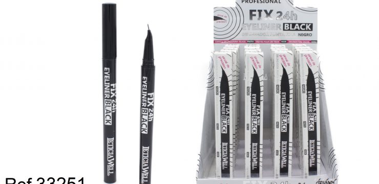 Ref. 33251 EYELINER FIX 24H PUNTA PRECISIÓN