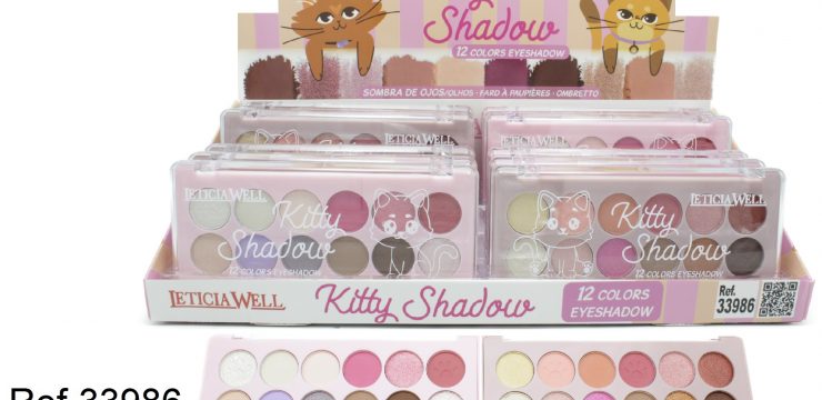 Ref. 33986 Sombra de Ojos Kitty 12 colors