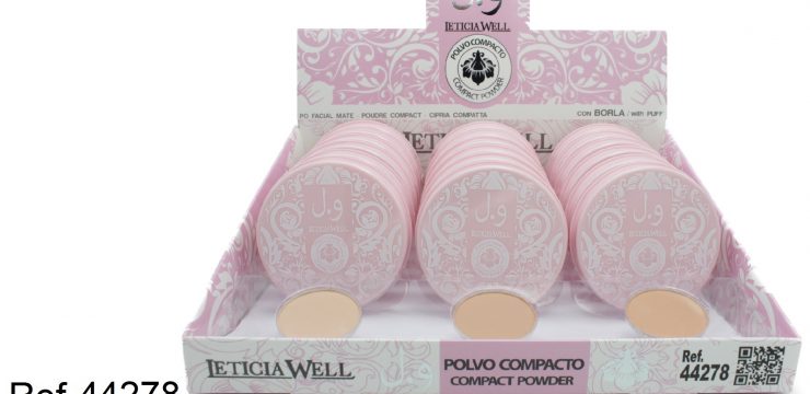 Ref. 44278 COMPACT POWDER YARA PINK
